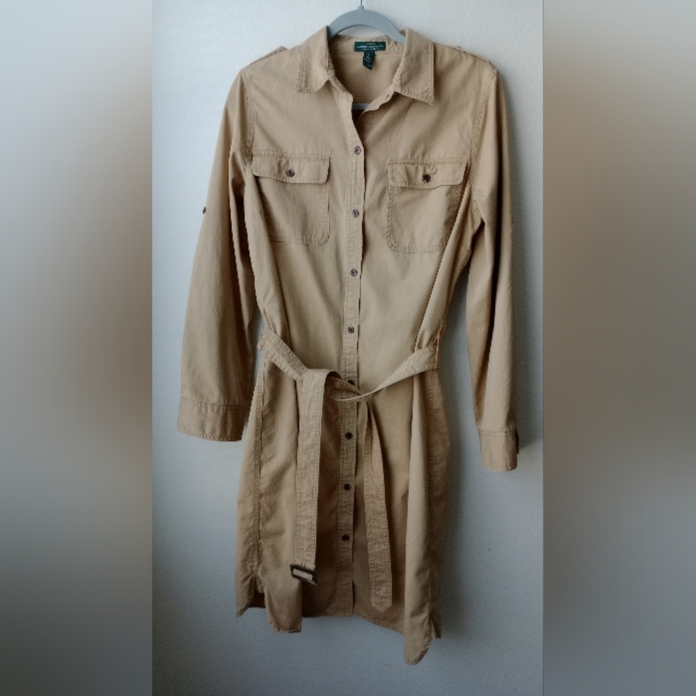 LRL Ralph Lauren Dress khaki L